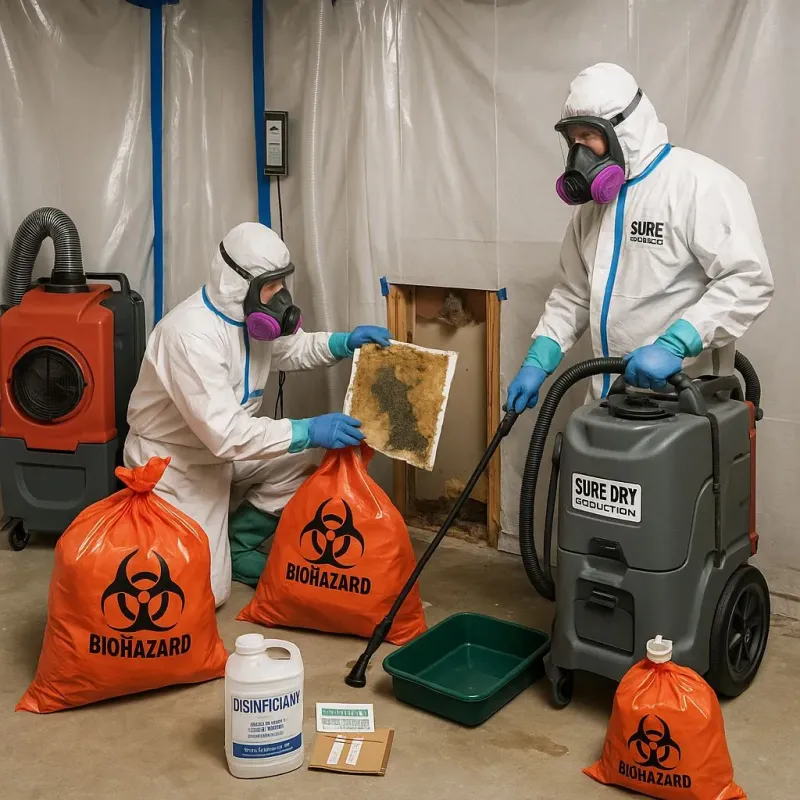 Contaminated Water Handling Protocols process in Thorndale, TX