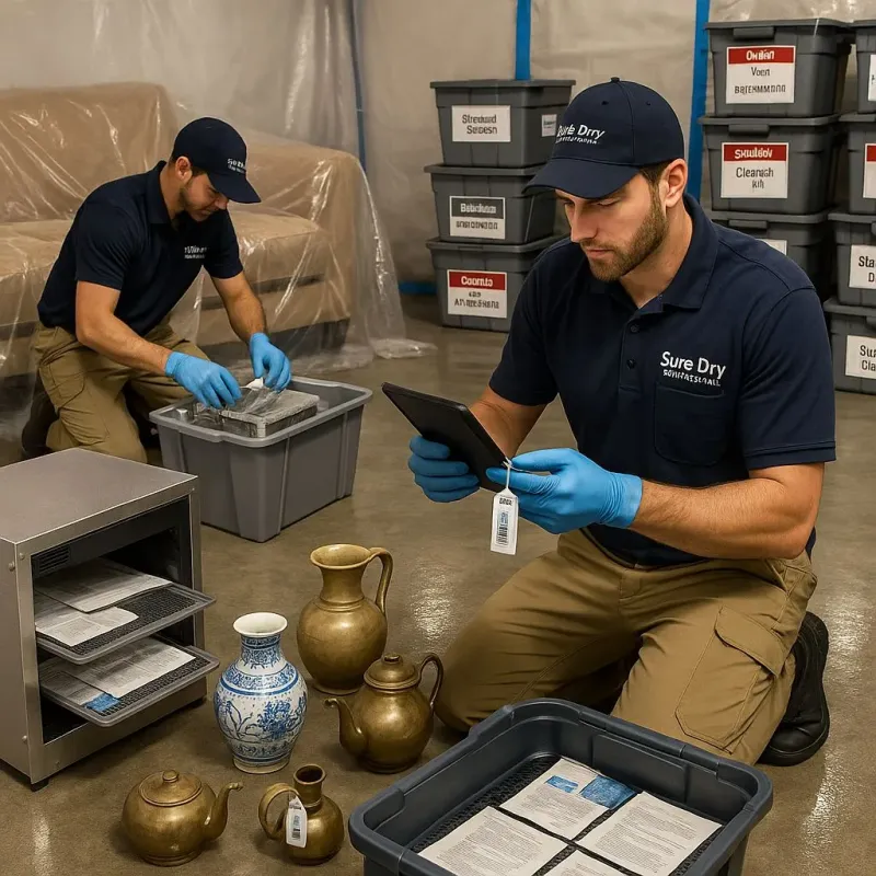 Content Protection and Restoration process in Thorndale, TX