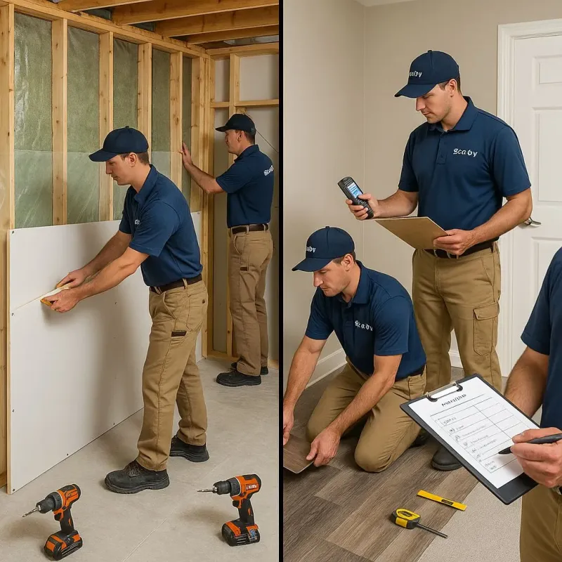 Repairs and Reconstruction process in Thorndale, TX