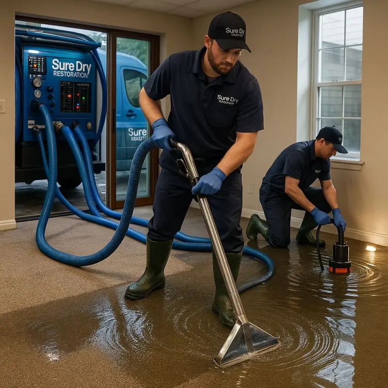 Water Extraction and Removal process in Thorndale, TX